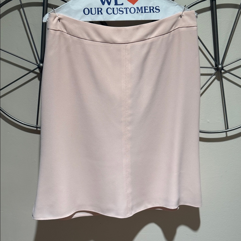 LOFT Soft Pink Mini A-Line Skirt, Size 6, Office, Business Casual